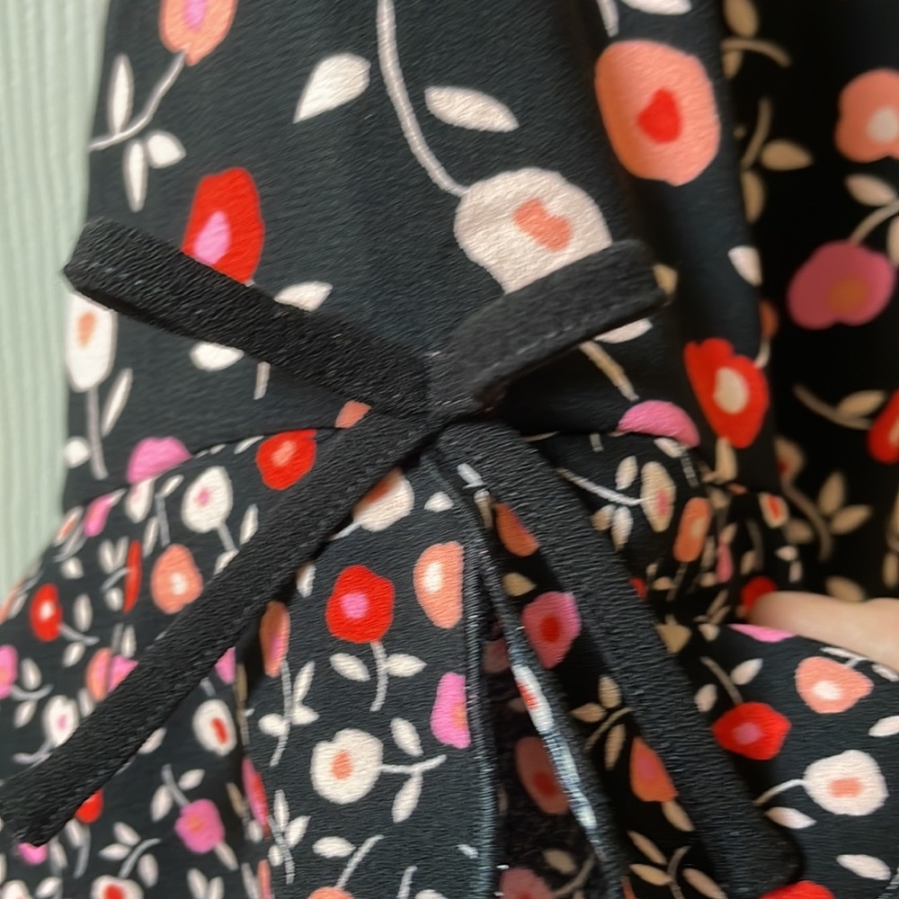 Talbots Cherry Patterned Midi Dress - image 4